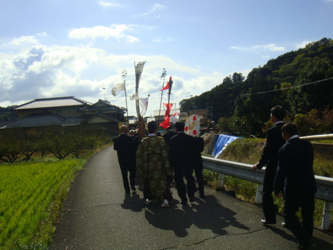 土曜日は祭りでした。